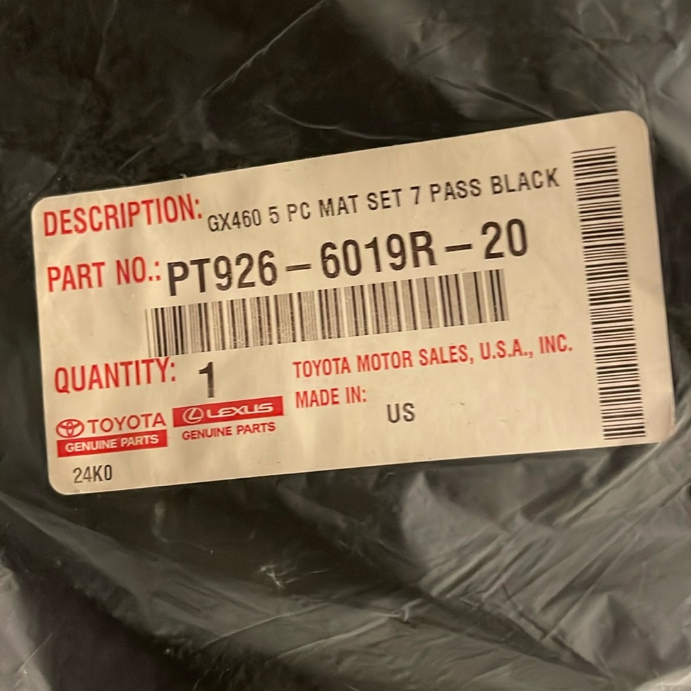 LEXUS Mat set